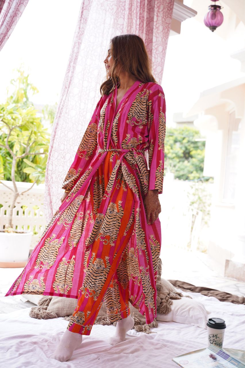 MEREDITH (Kimono & Pyjama Set)