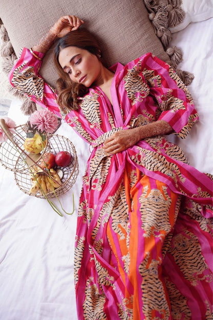 MEREDITH  (Kimono & Pyjama Set)